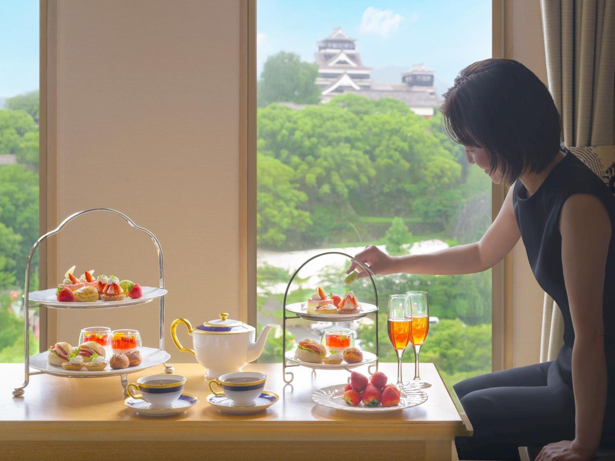 Kumamoto Hotel Castle Extérieur photo
