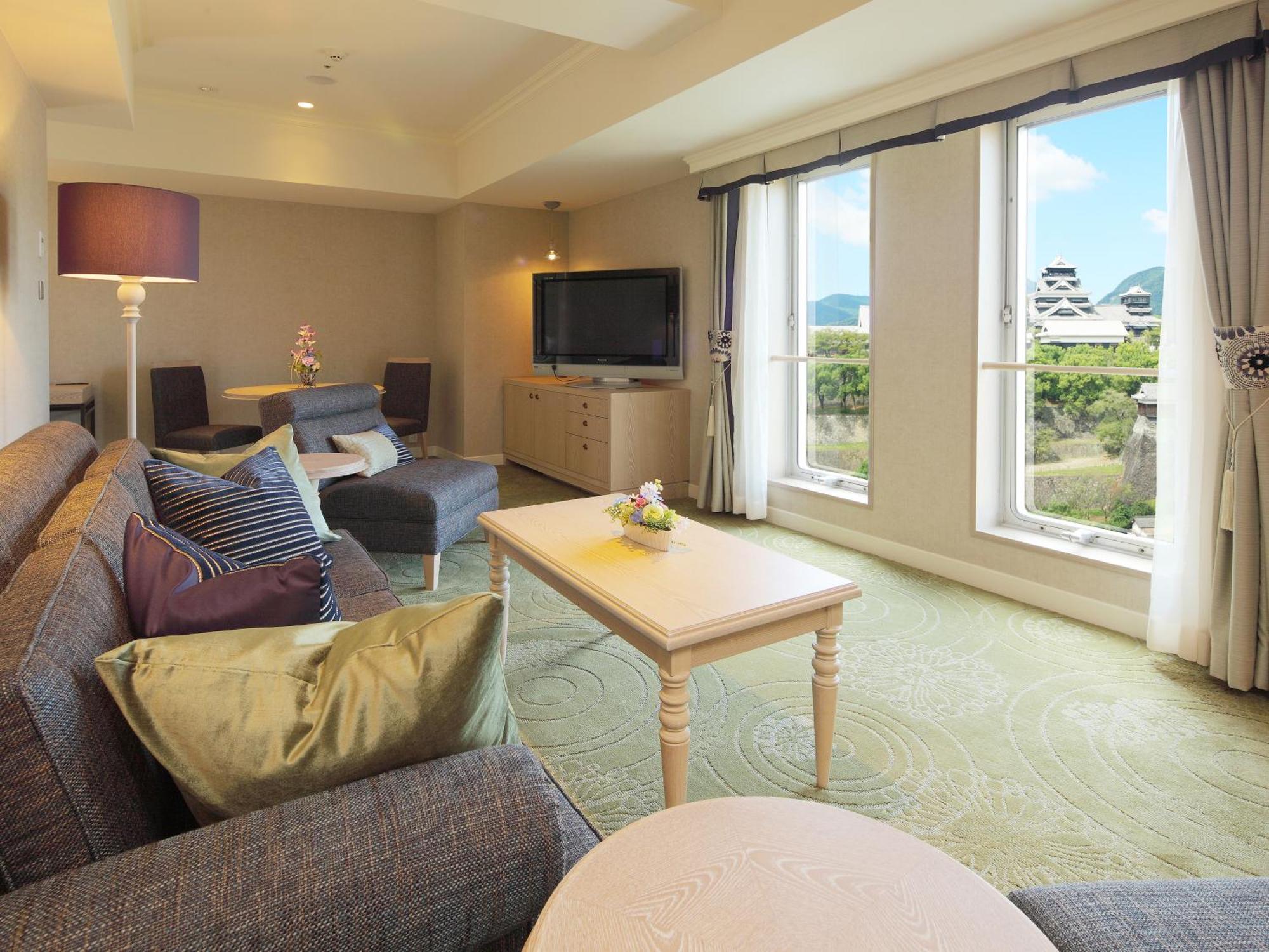 Kumamoto Hotel Castle Extérieur photo